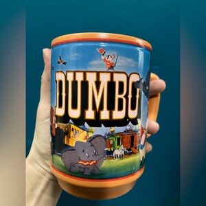 Vintage Disney store Dumbo Themed Mug with Orange Handle